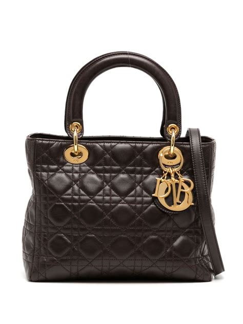 christian dior stofftasche|pre owned lady Dior bag.